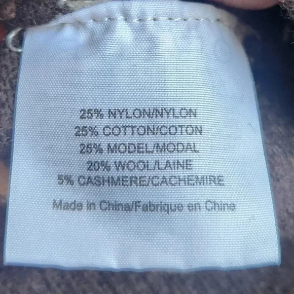 Tory Burch Women's Felicia Tunic Striped Wool Cashmere Blend Sweater LG - Picture 12 of 12